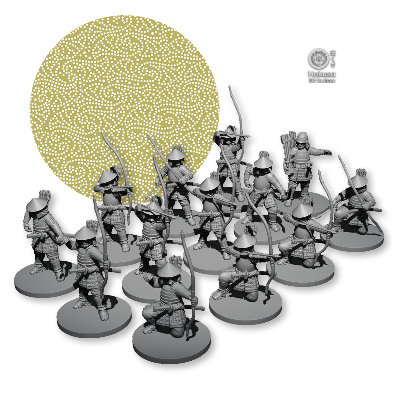 Ashigaru infantry with Yumi